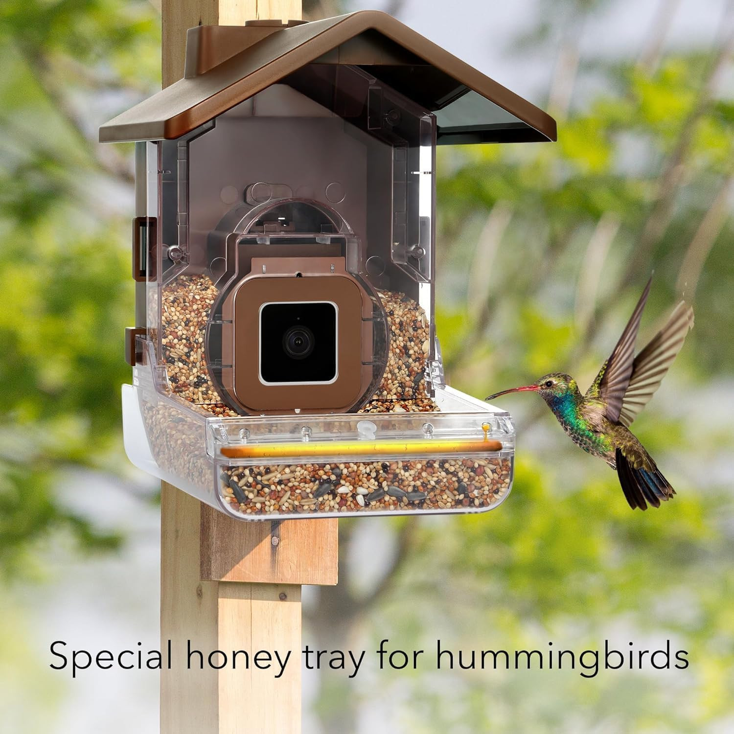 Bird Feeder Camera Case Compatible with Blink, Wyze & Ring Security Cameras Incl
