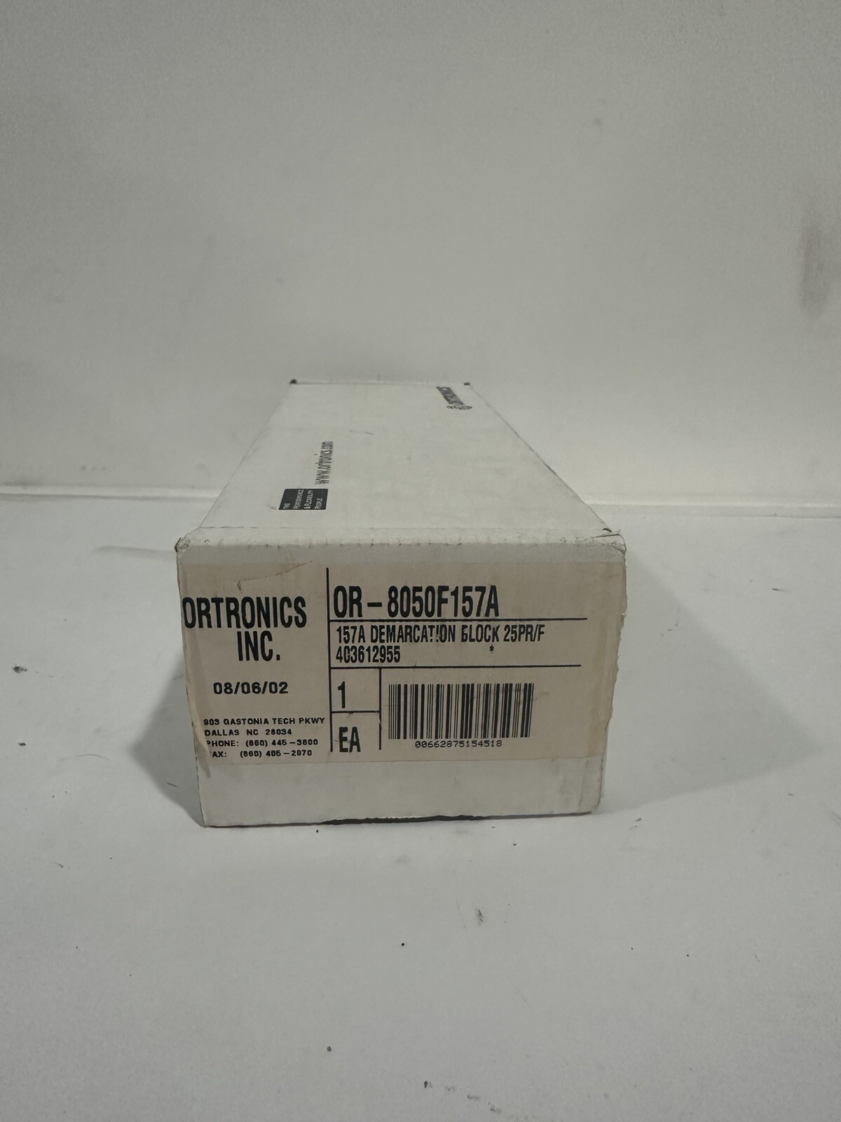 Prewired Wiring Demarcation Block 25PR/M 50-pin Network Interface