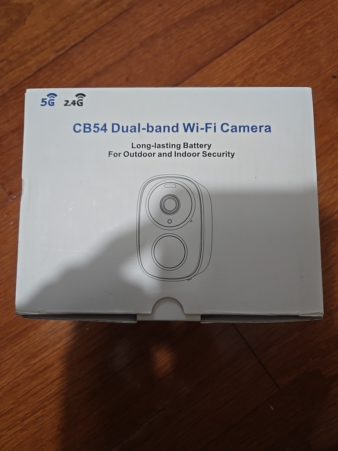 Dual-band Wi-Fi 2K Battery Surveillance Camera Night Vision Indoor Outdoor