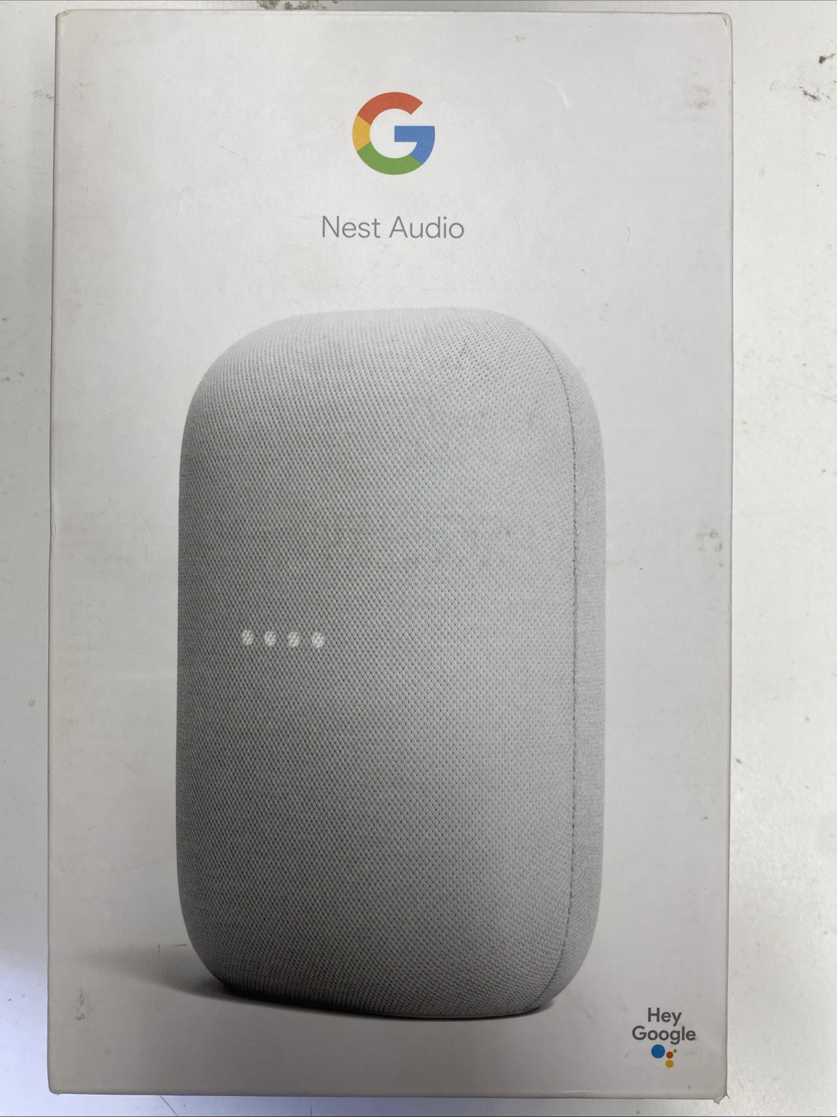 Google Nest Audio Smart Speaker – Chalk Open Box