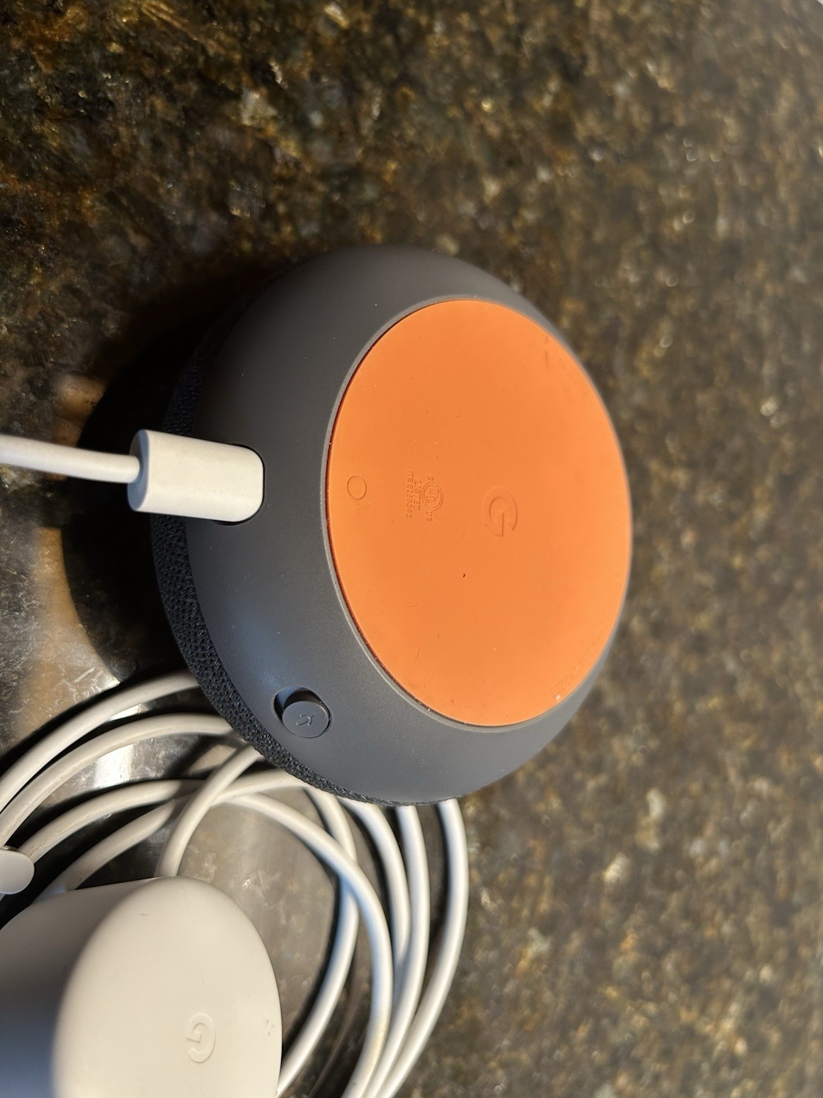 Google Home Mini Charcoal Fabric Smart Speaker Wi-Fi Bluetooth Google Assistant