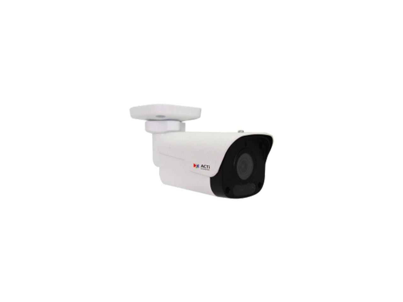 ACTi Z317, 4MP Deep Learning AI f2.8mm Fixed Bullet with IR LED 50m, WDR 120dB