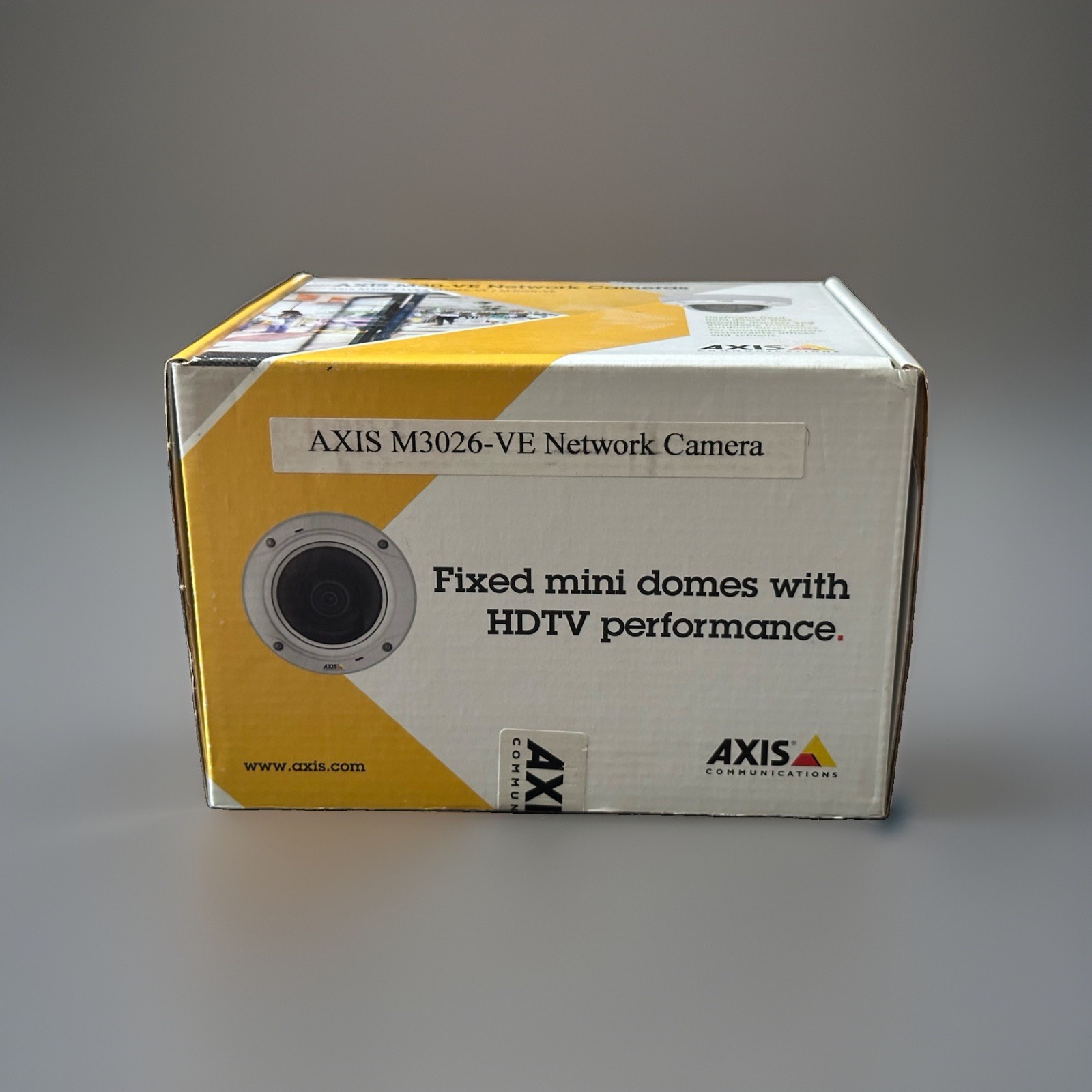 AXIS M3026-VE IP Dome Camera PoE Day/Night Vandal Resistant White