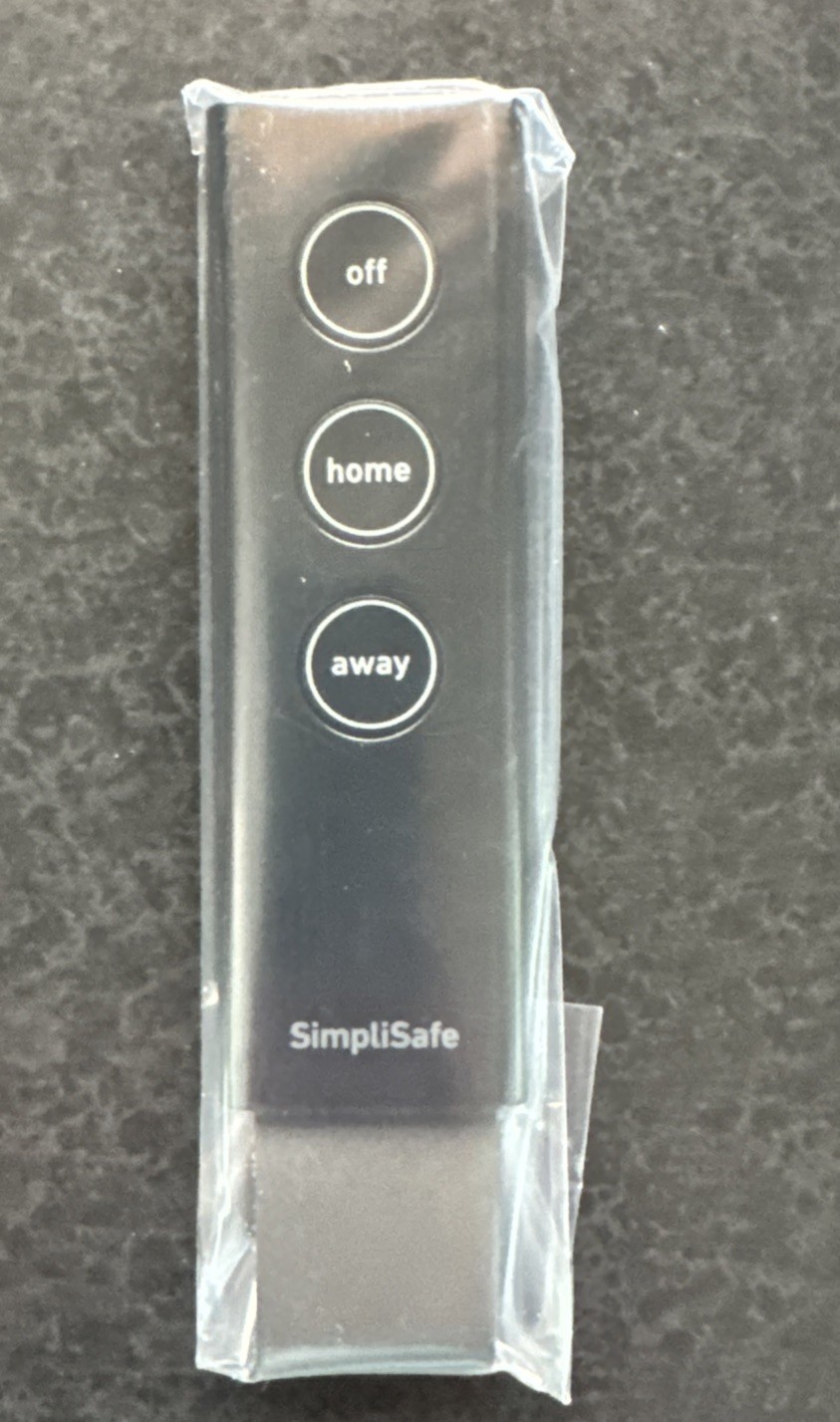 SimpliSafe KF3B SSKF3 Key Fob Remote Black – Simplisafe Home Security System NEW