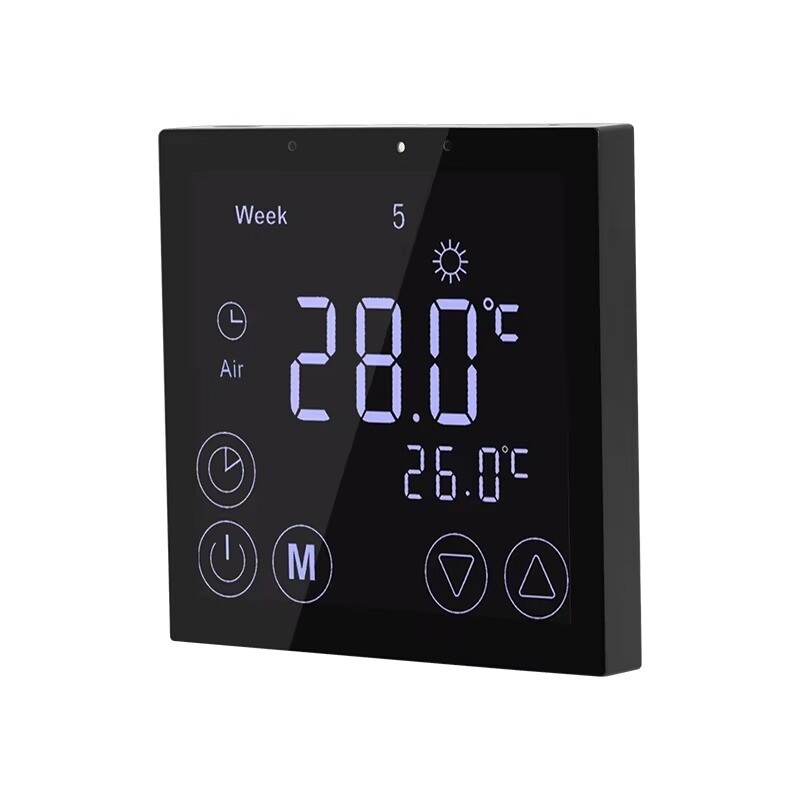 Small 4 Inch Wall Switch Touch Controller with App Remote Control for Smart Home