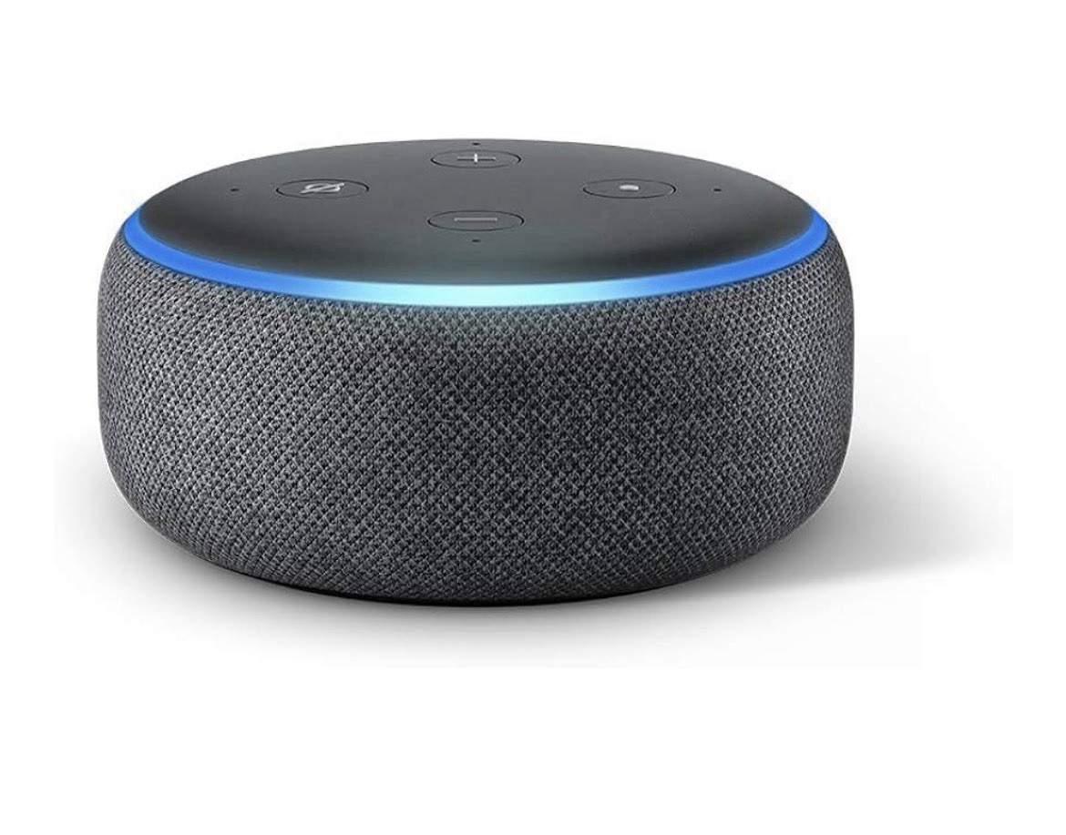 Echo Dot (3rd Gen) Smart speaker with Alexa Charcoal Amazon Echodot New Open Box