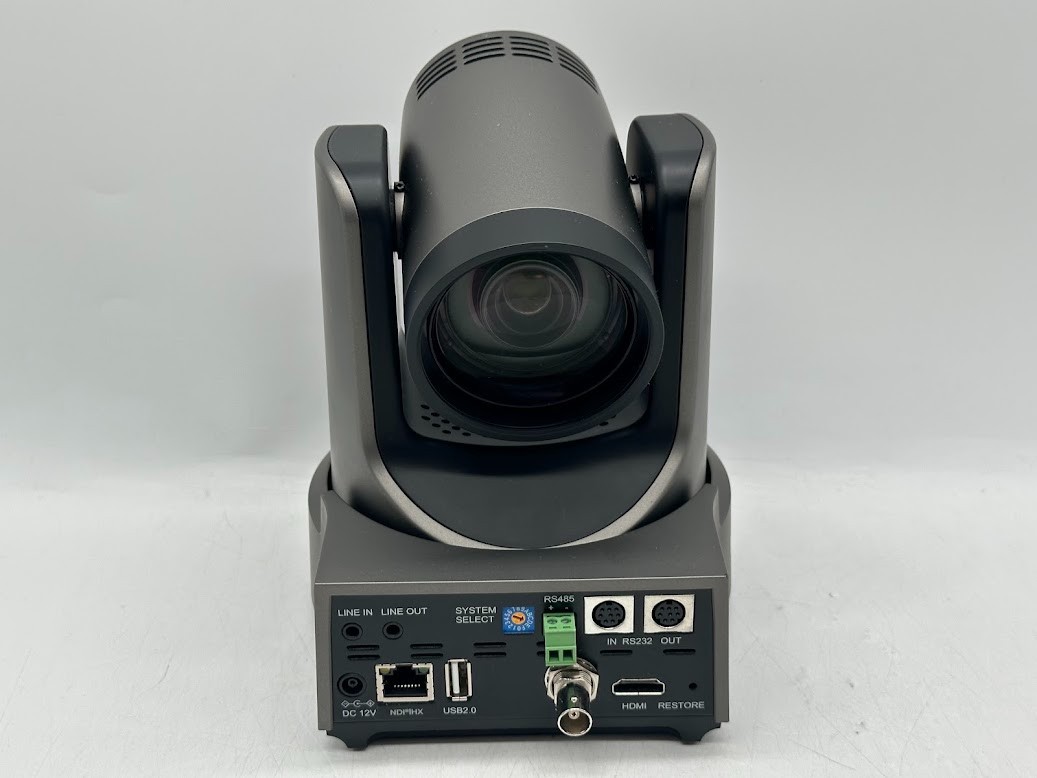 PTZOptics Move 4K 12x Optical Zoom PTZ Camera – Grey