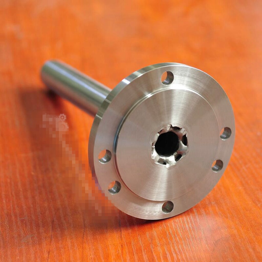 1X Flange spindle 80 chuck 100 chuck 19mm through hole axis