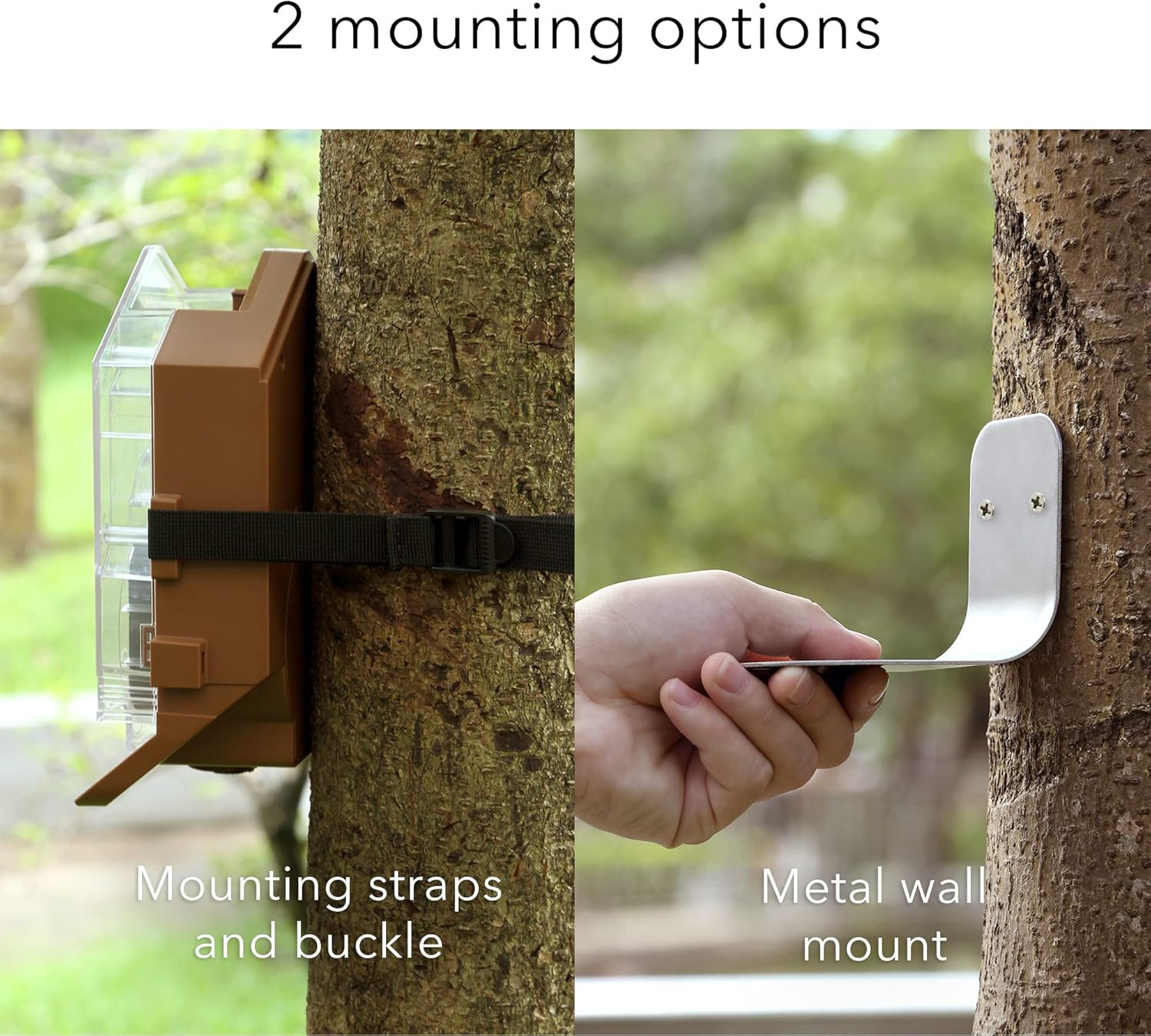 Bird Feeder Camera Case Compatible with Blink, Wyze & Ring Security Cameras Incl