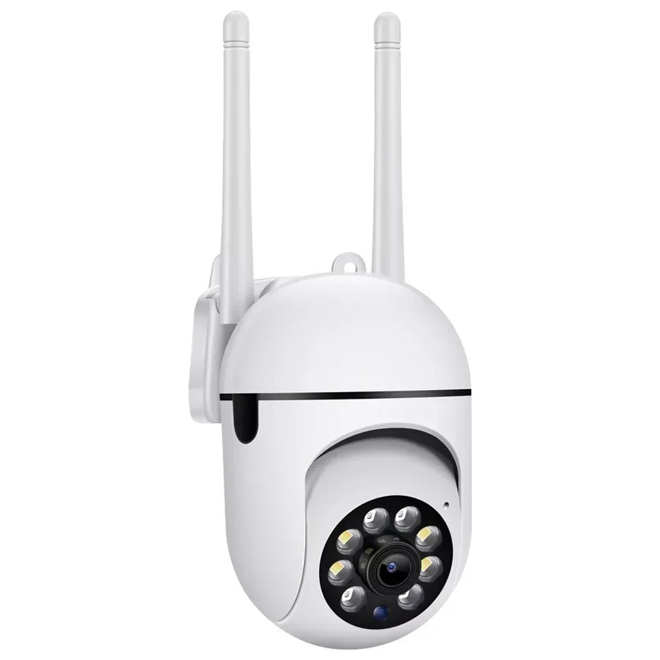 3MP WiFi PTZ Security Camera 8X Digital Zoom Color Night Vision Two-Way Audio