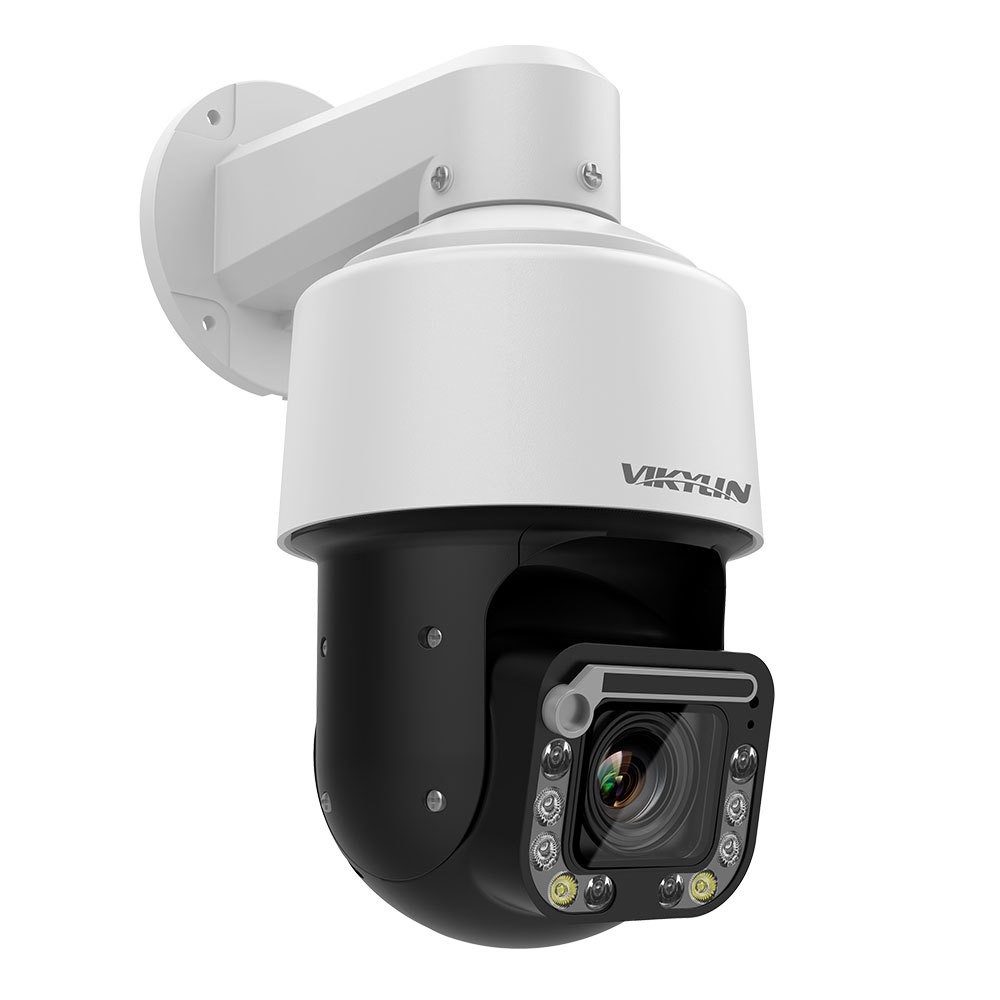 VIKYLIN 18X PTZ Camera Human Auto Tracking PoE Camera 8MP 2-Way Audio with Wiper