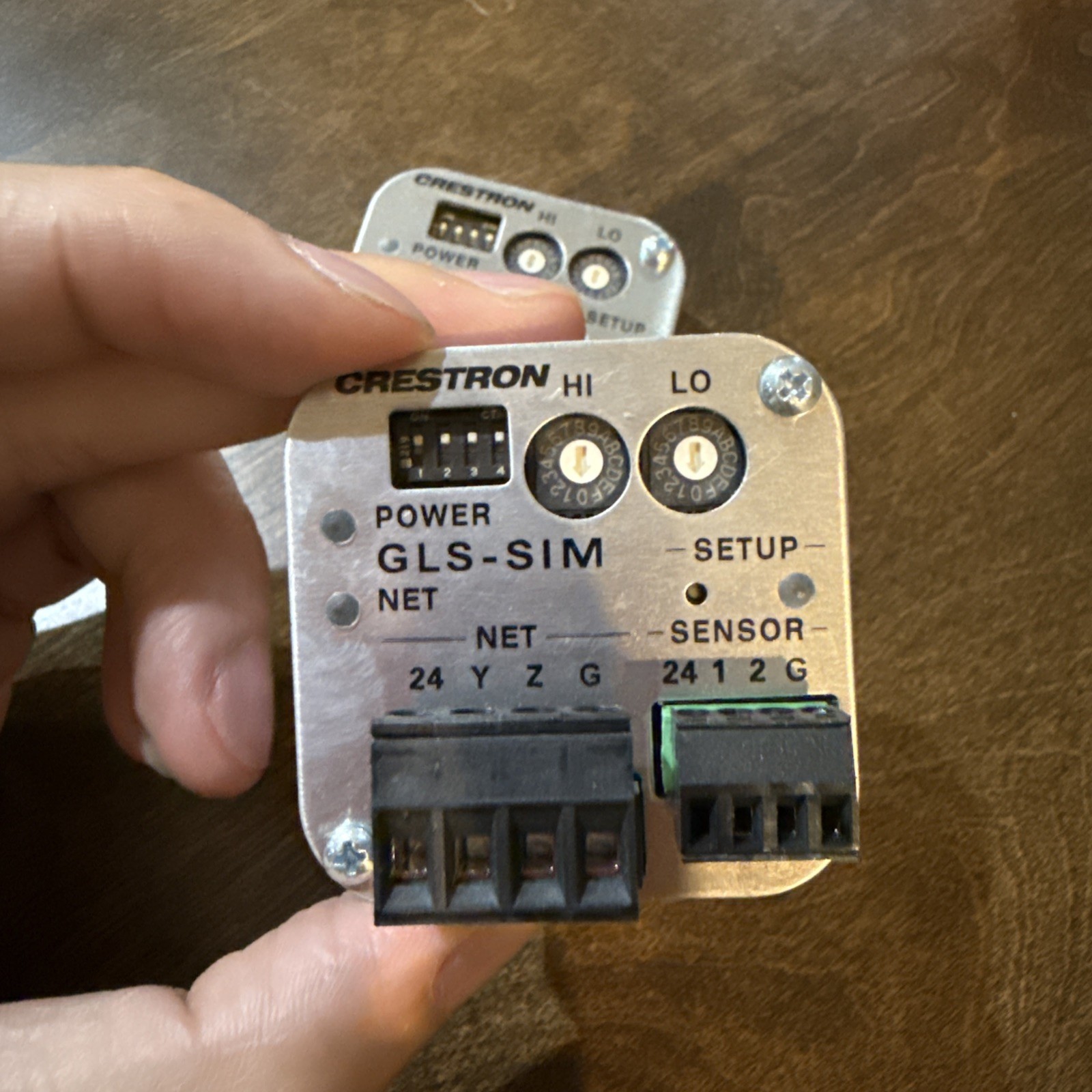 Crestron GLS-SIM Crestron Green Light® Sensor Integration Module [BUNDLE OF 2]