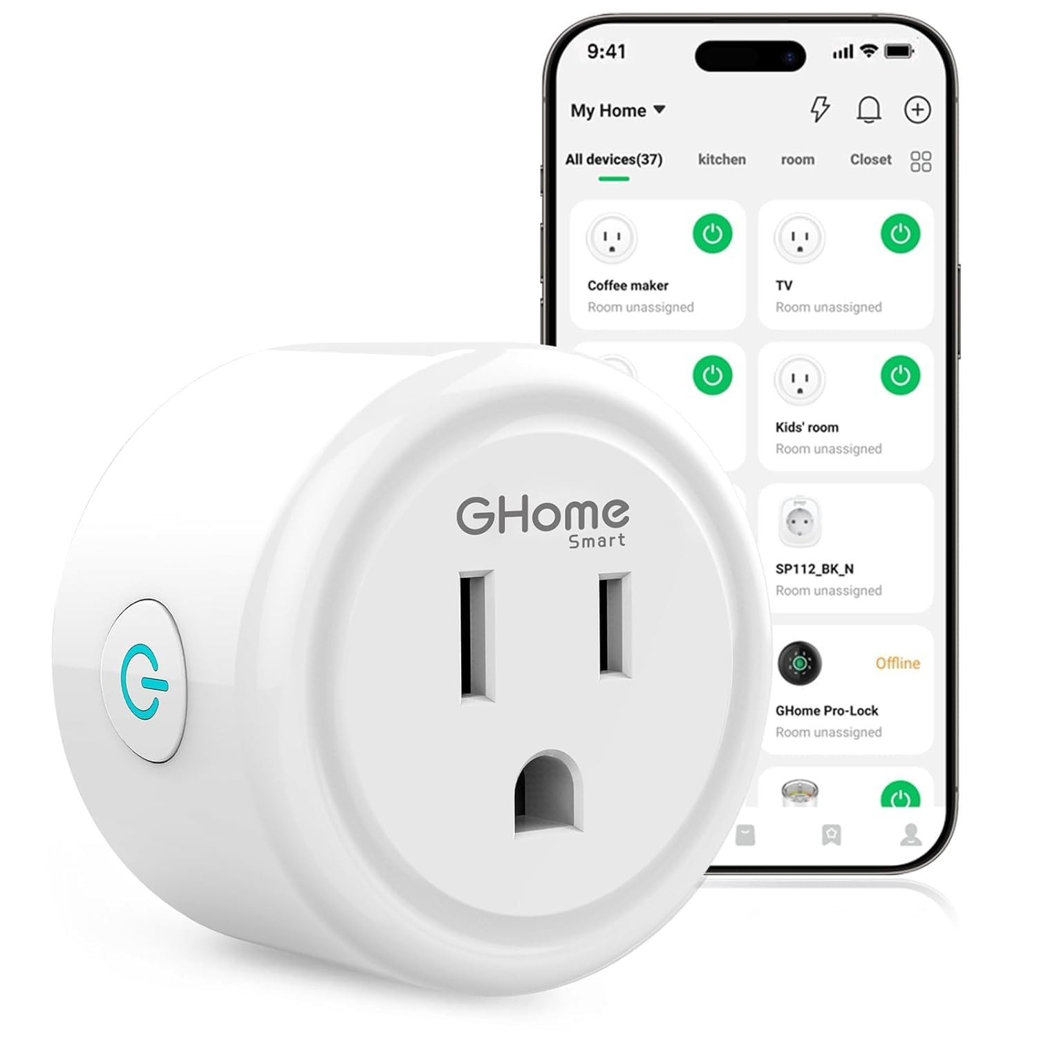 🔌 Smart WiFi Plug with Bluetooth Setup | Alexa & Google Control