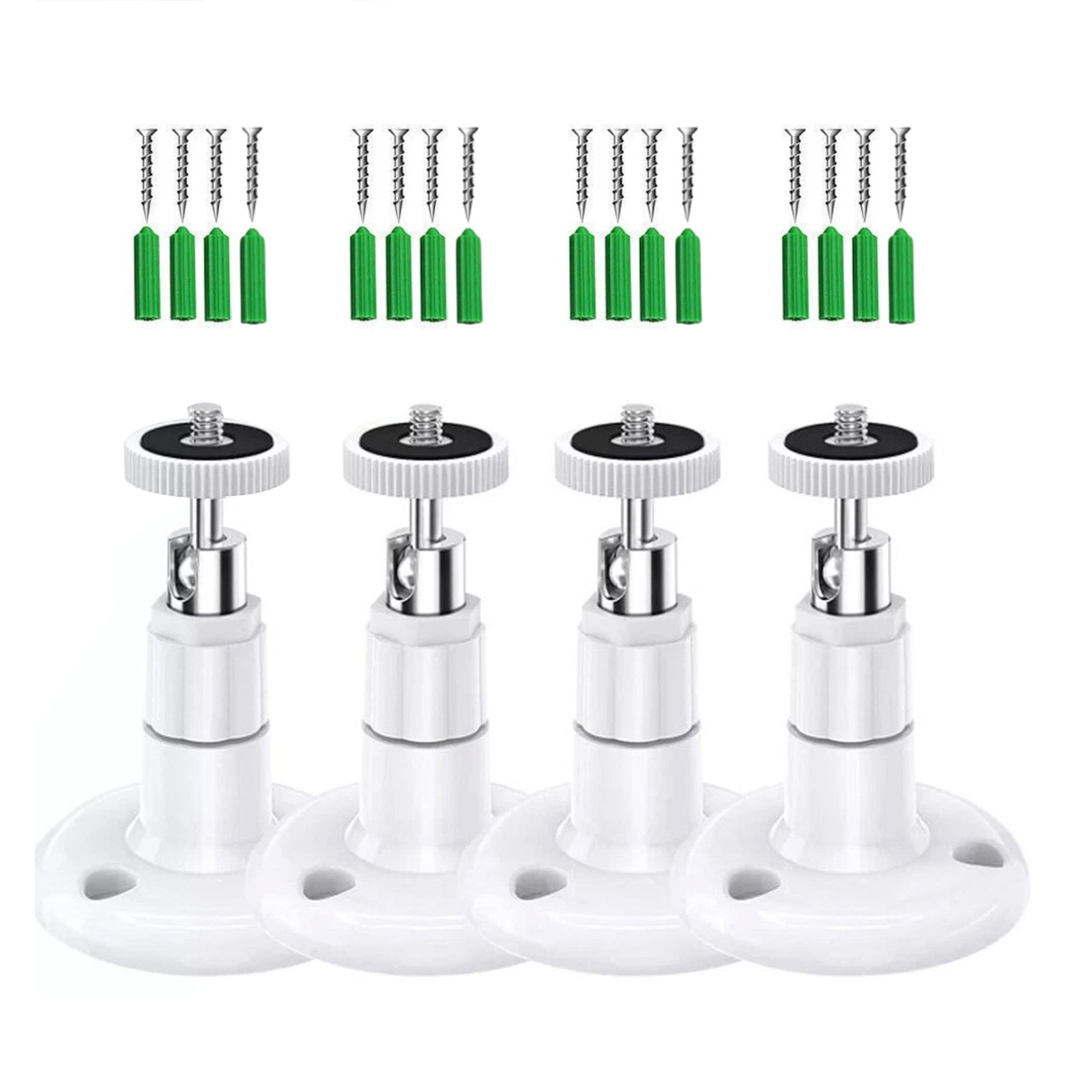 4 Set for Arlo Bracket Mounts for Ultra Cameras 360° Swivel ABS Plastic outdoor