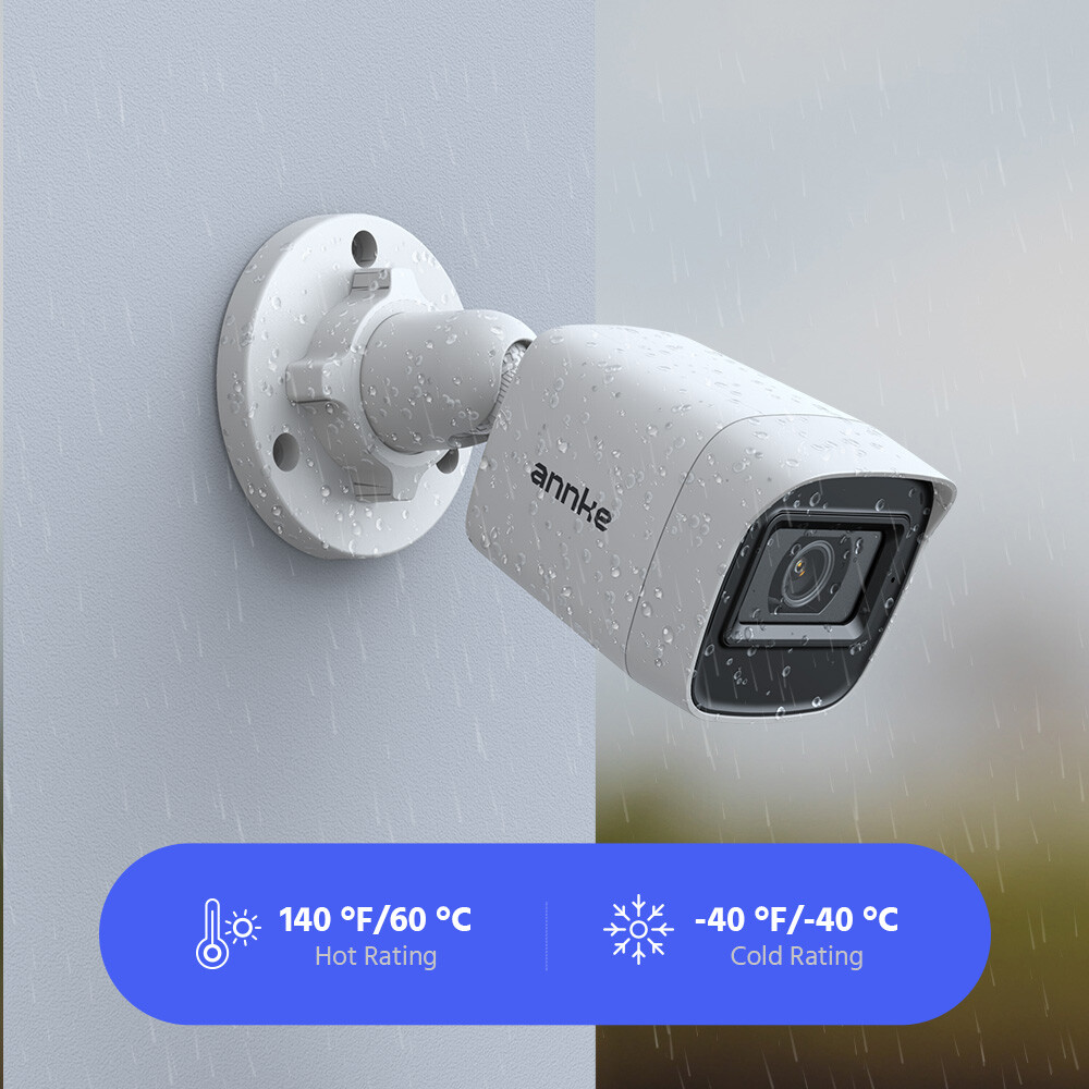 ANNKE 8CH 3K Lite DVR 1080P CCTV Security Camera System Human Vehicle Detection
