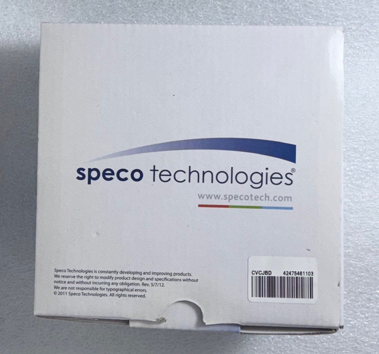 Speco Technologies CVCJBD Small Round Junction Box, Dark Grey (1 unit)