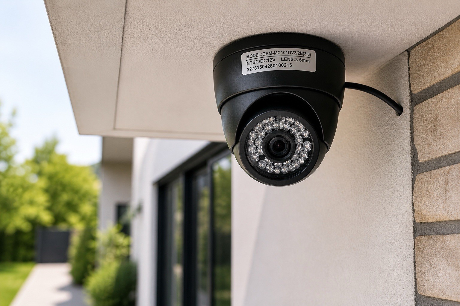 720P IR Dome Security Camera 24 LED Night Vision 3.6mm CCTV Indoor Outdoor 12V