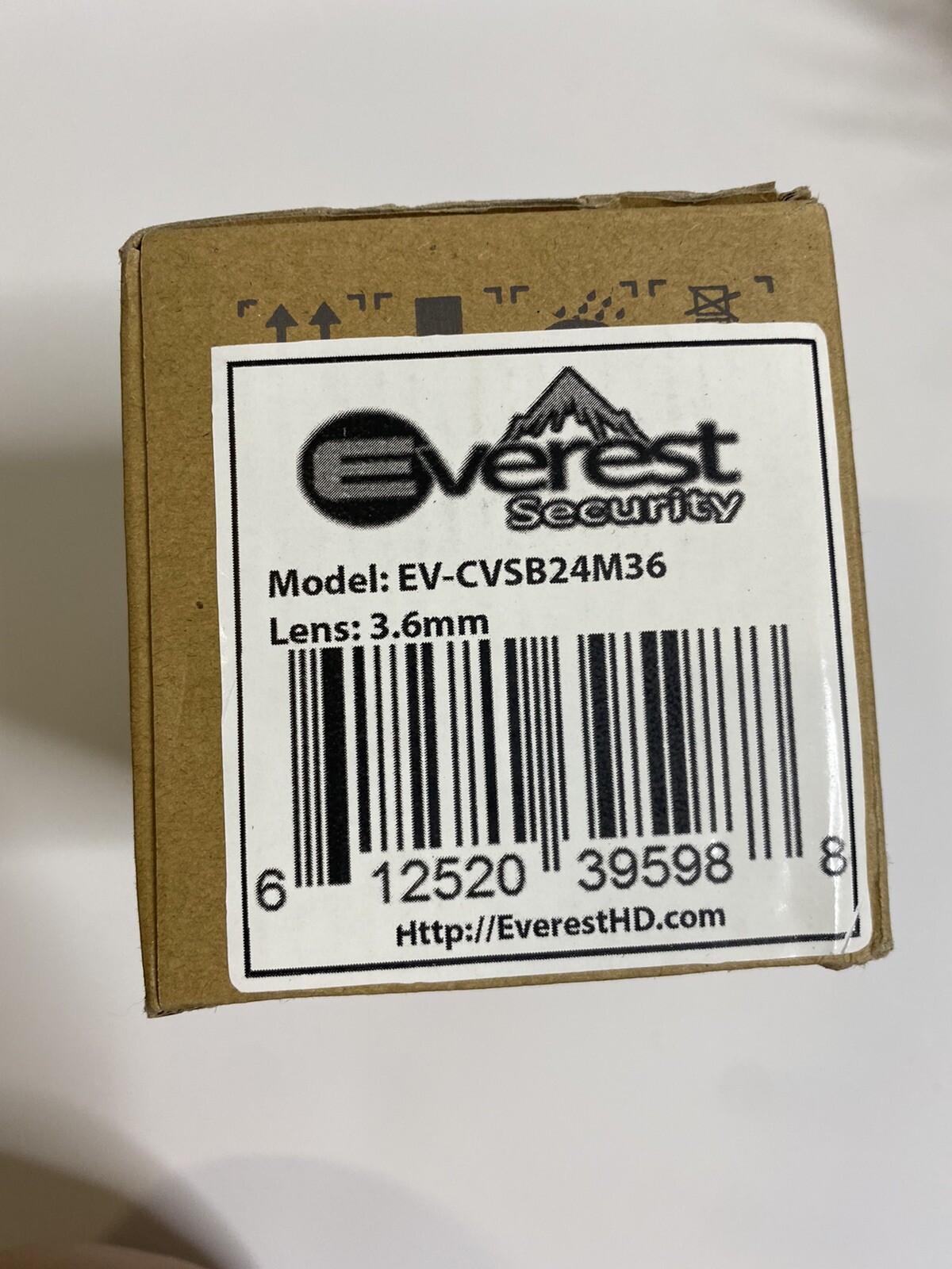 Everest Security 4 Megapixel HD-CVI Mini Bullet Camera 3.6mm Lens