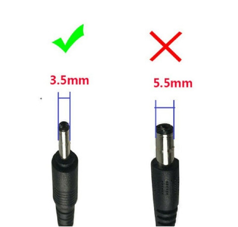 US Plug 5V-1A/ 1000mA 1A 3.5*1.35mm AC DC Power Supply Adapter Wall Charger
