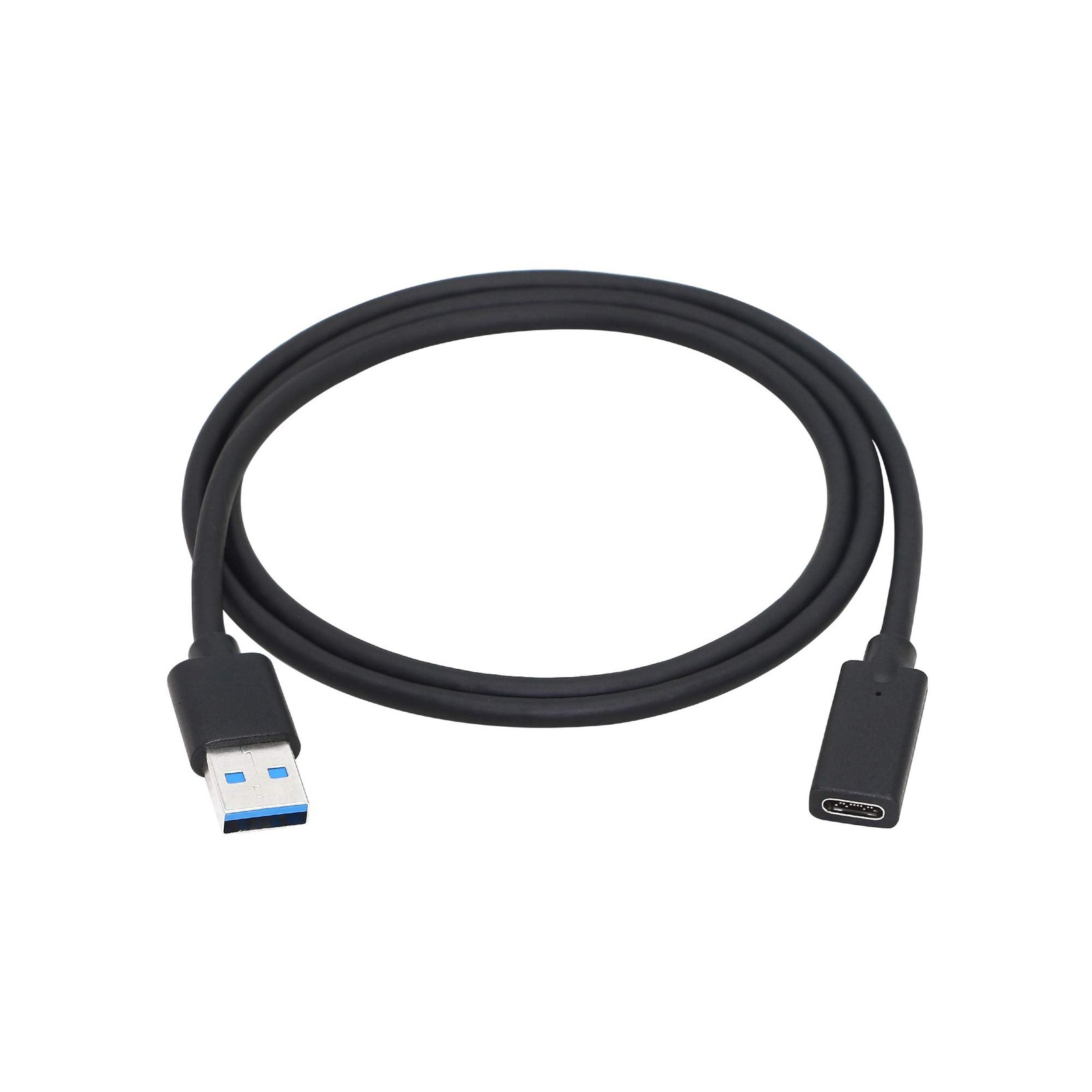 CERRXIAN USB 3.0 Type A Male to C Female Connector Converter 3ft