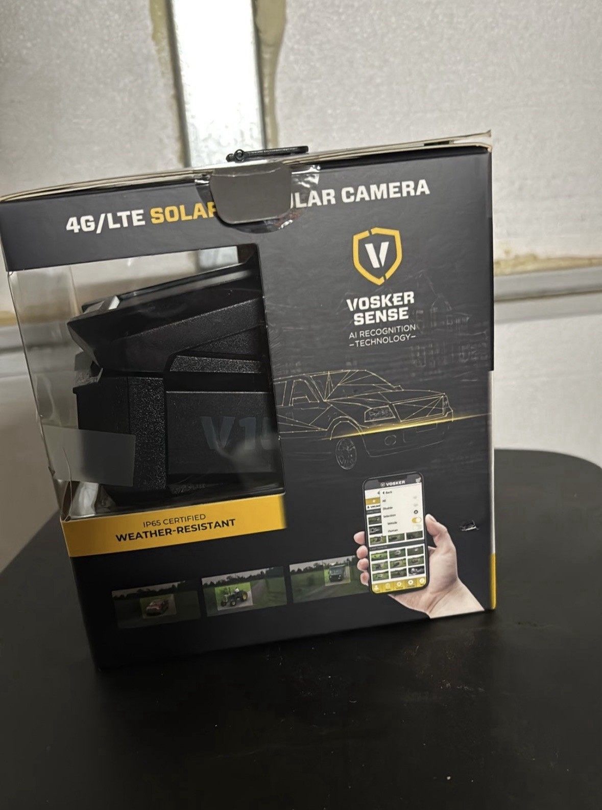Vosker V150 LTE Cellular Security Camera No Required WiFi Ip65 Weather Resistant