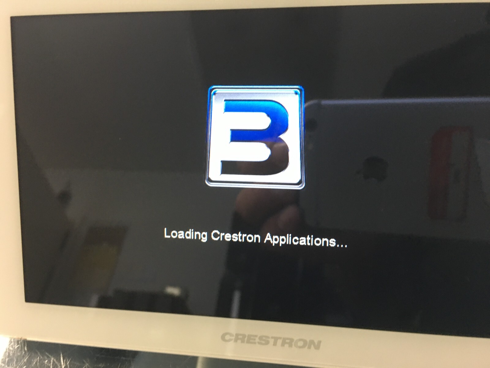 Crestron TSW-750-W-S Touchscreen Embedded 7″ P/N 6505655 w/wall mount