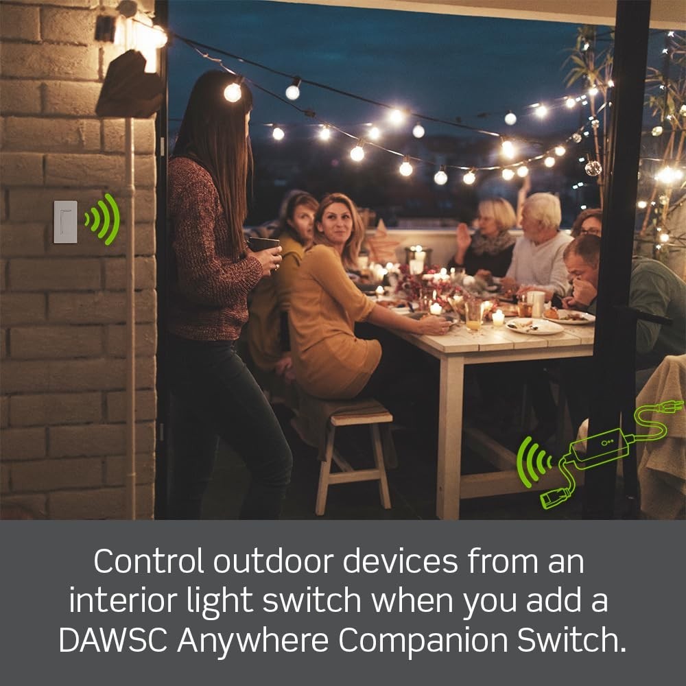 Decora Smart WiFi Outdoor Plug Matter Alexa Google Home Weather-Resistant
