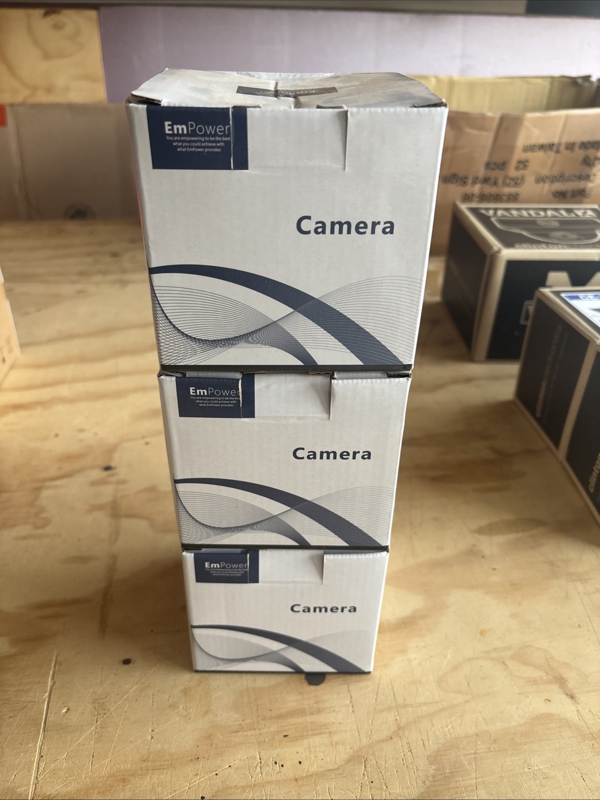 3 EmPower HDCVI ANALOG CAMERAS