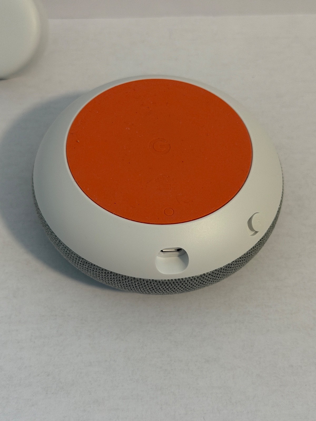 Google Nest Home Mini 1st Generation H0A Smart Assistant Speaker & Power Cord