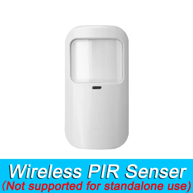 433MHz Wireless PIR Motion Sensor Detector for Home Security Alarm System White