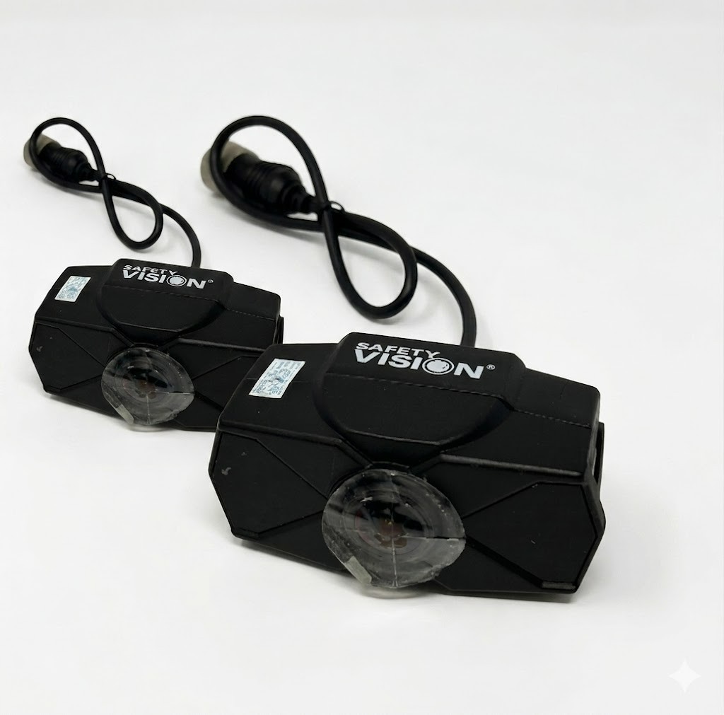 (Lot of 2) Safety Vision AHD-WV Interior AHD Camera DC 12V NTSC Lens f 2.1mm