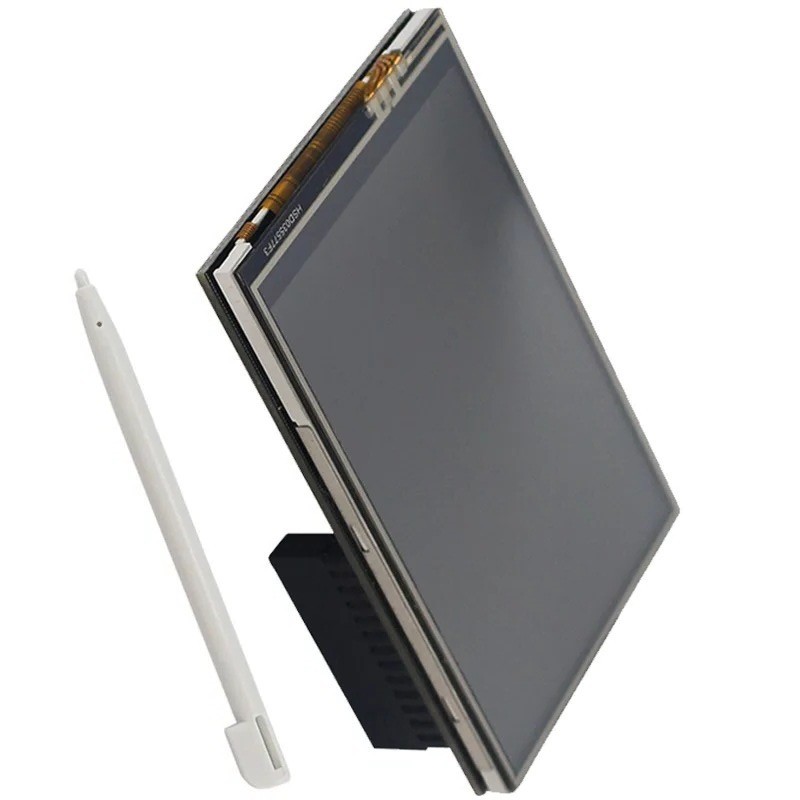 Aluminum Body 3.5 Inch TFT Touch Display for Raspberry Pi 4B 3B+ 3B 2 480×320