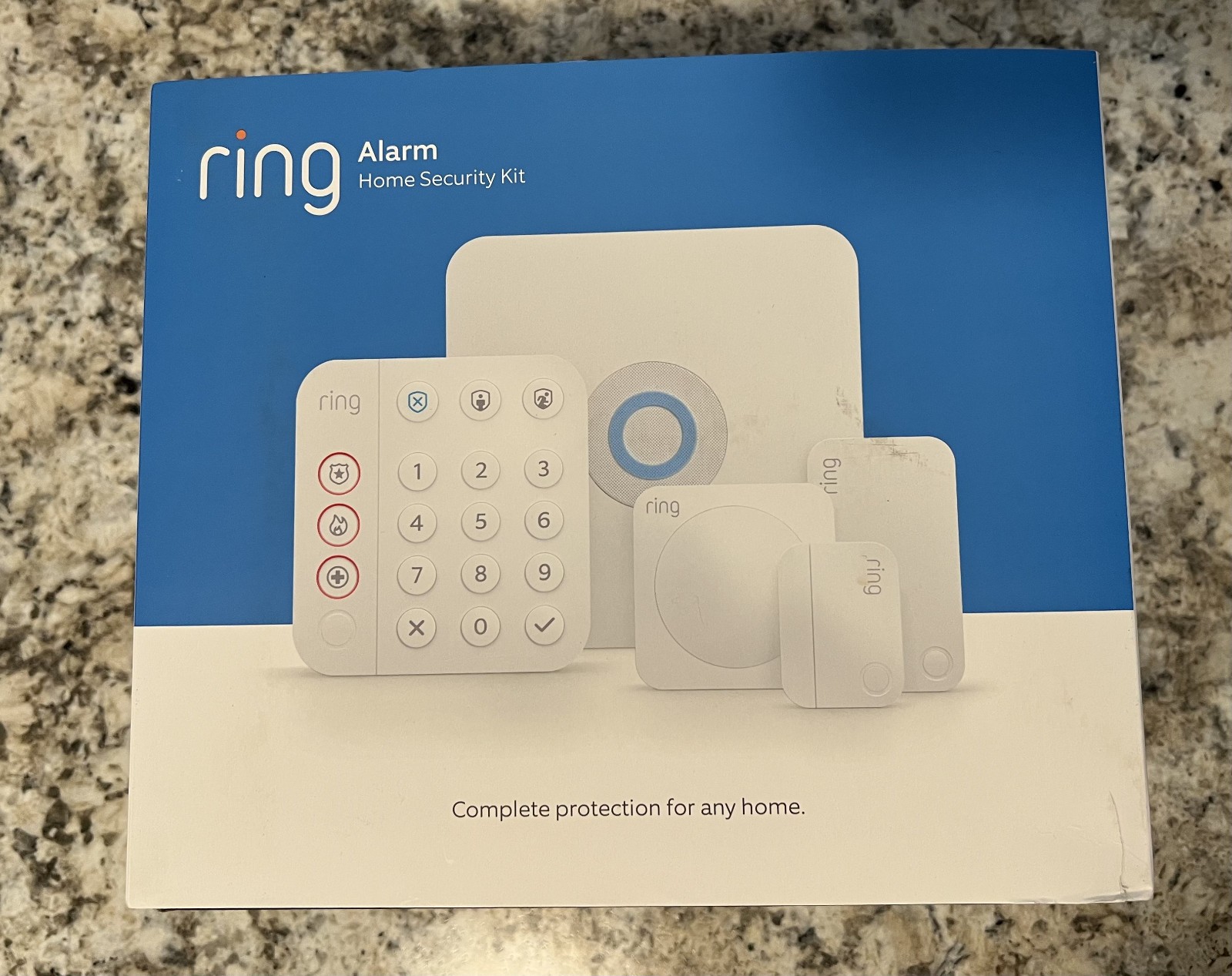 NEW, NEVER OPENED Ring 2nd Gen Wireless Alarm Home Security Kit – 5 Piece