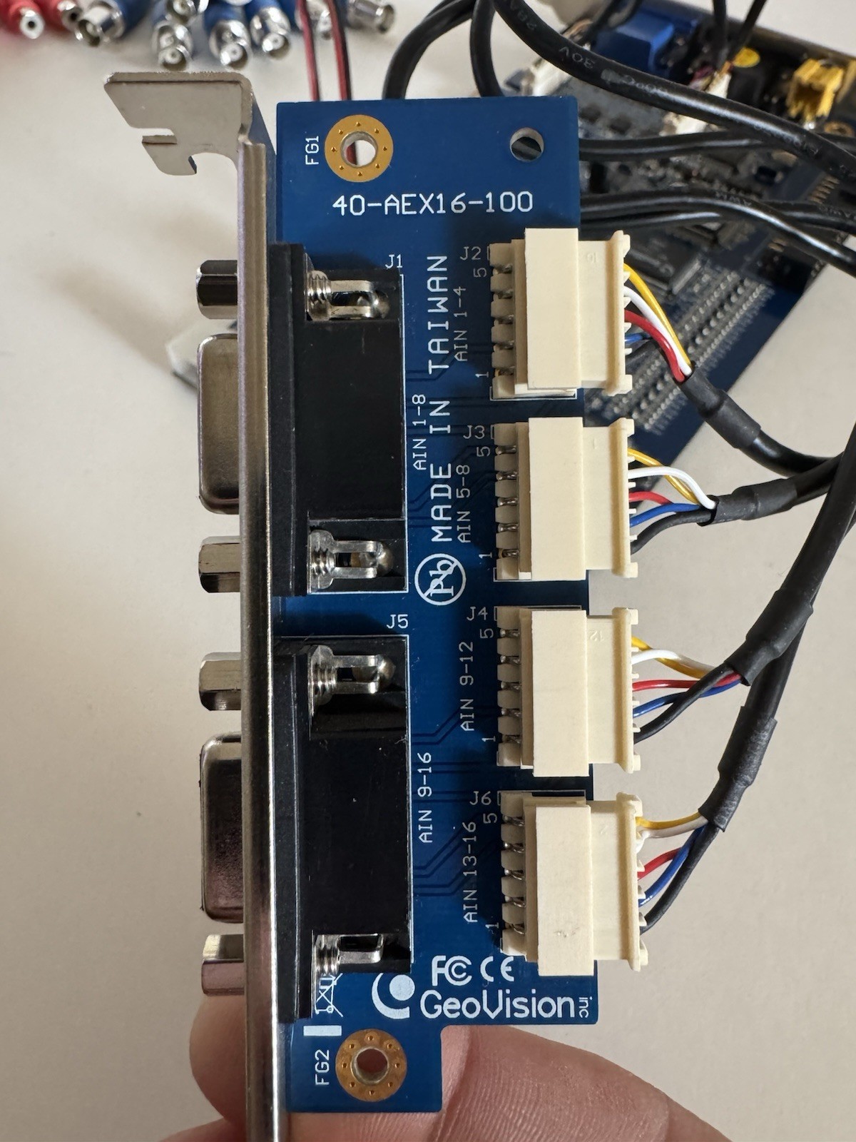 Geovision GV1480A DSUB V3.1 PCI-e DVR CCTV Surveillance Capture Card