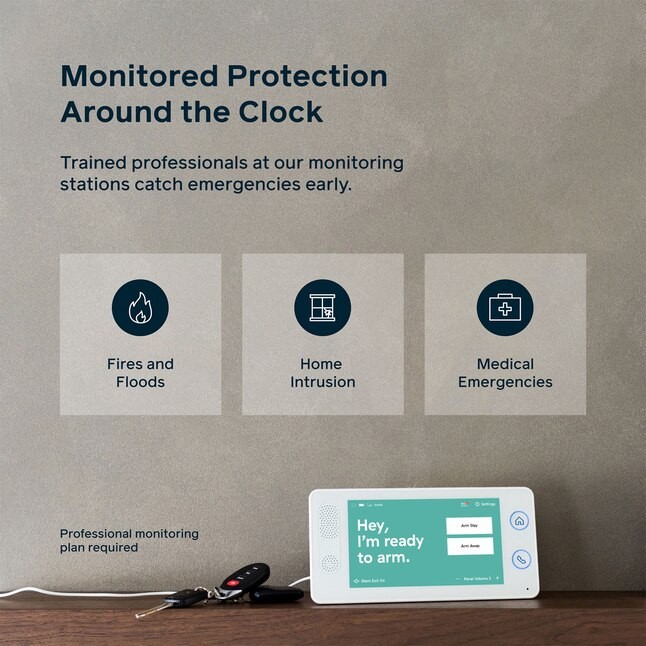 Cove 12 Piece Wireless Home Security Alarm System, No Contracts, NEW Open Box