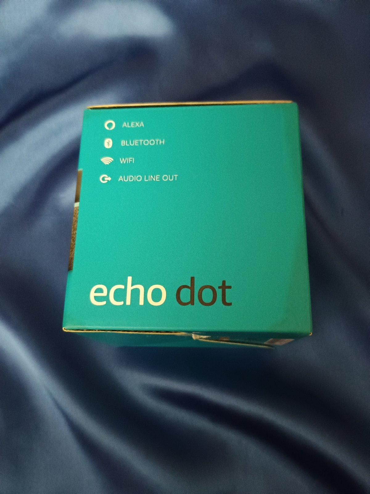 Amazon Echo Dot (3rd Generation) Smart Speaker – Charcoal Dried Glue On Bottom