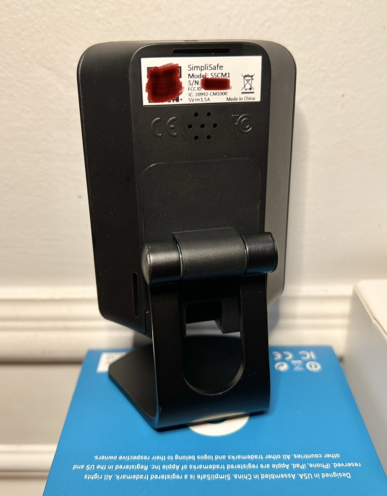 SimpliSafe SimpliCam Indoor Security Camera SSCM1 New w/ Open Box