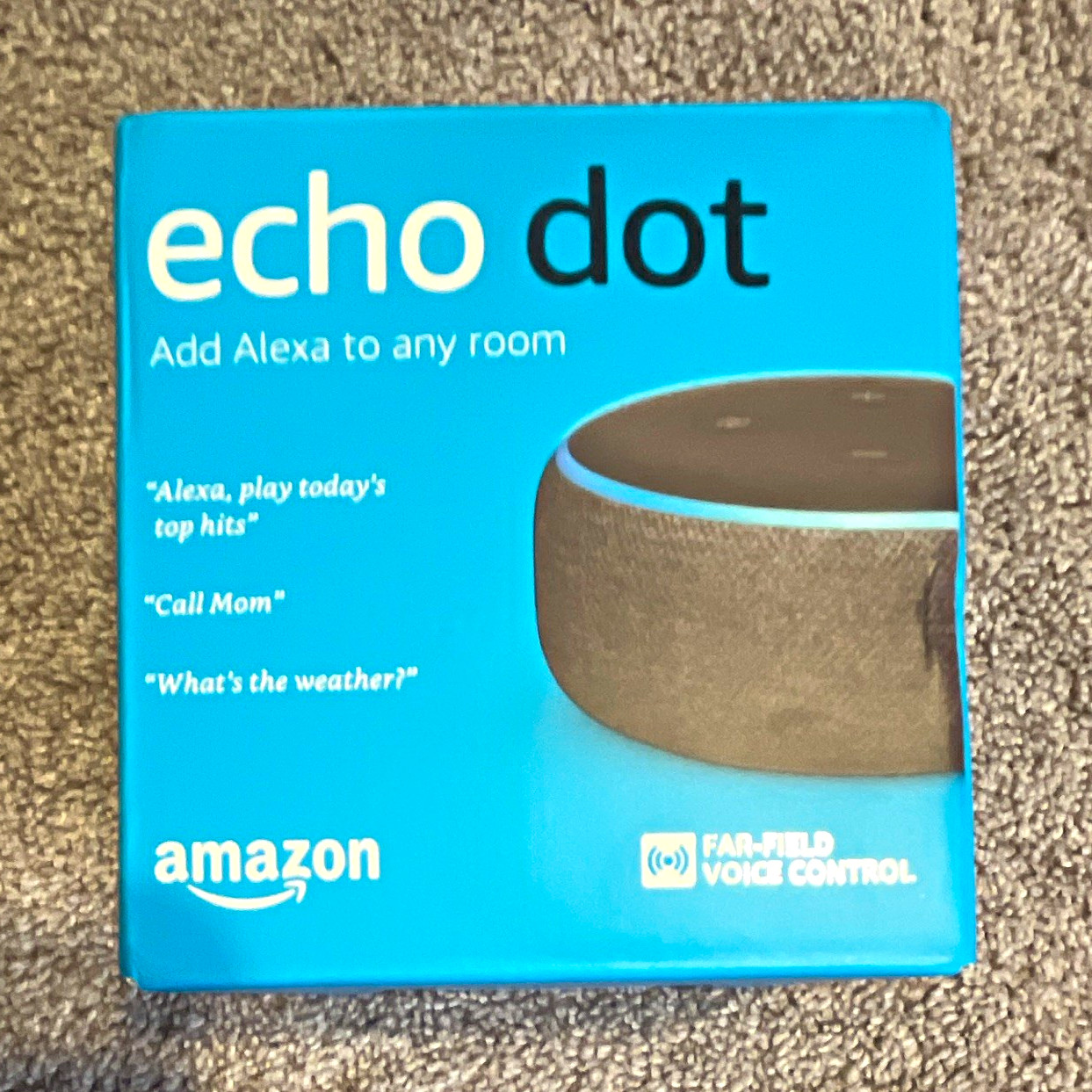 Amazon Echo Dot Gray Smart Speaker w/ Alexa Voice Control, Bluetooth Wi‑Fi