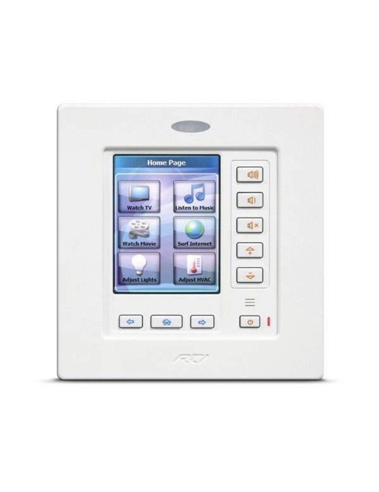 RTi RK3-V RKV3 In Wall Universal Touchscreen Controller Gloss White (PRICE FOR 1