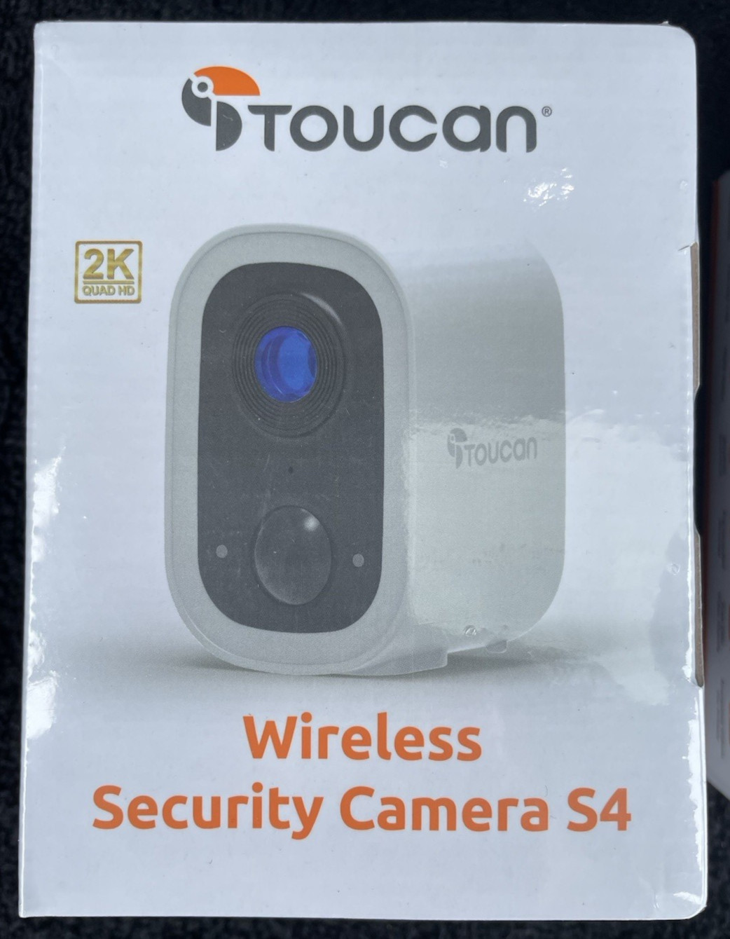 Toucan – Wireless Security Camera S4 – Indoor/Outdoor – TWC400S – White – SEALED