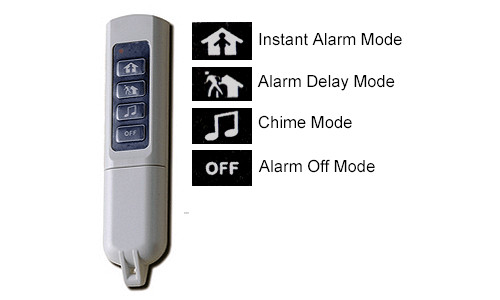 Easy DIY Window Door Alarm System With IR Remote + Alarm/Chime Modes