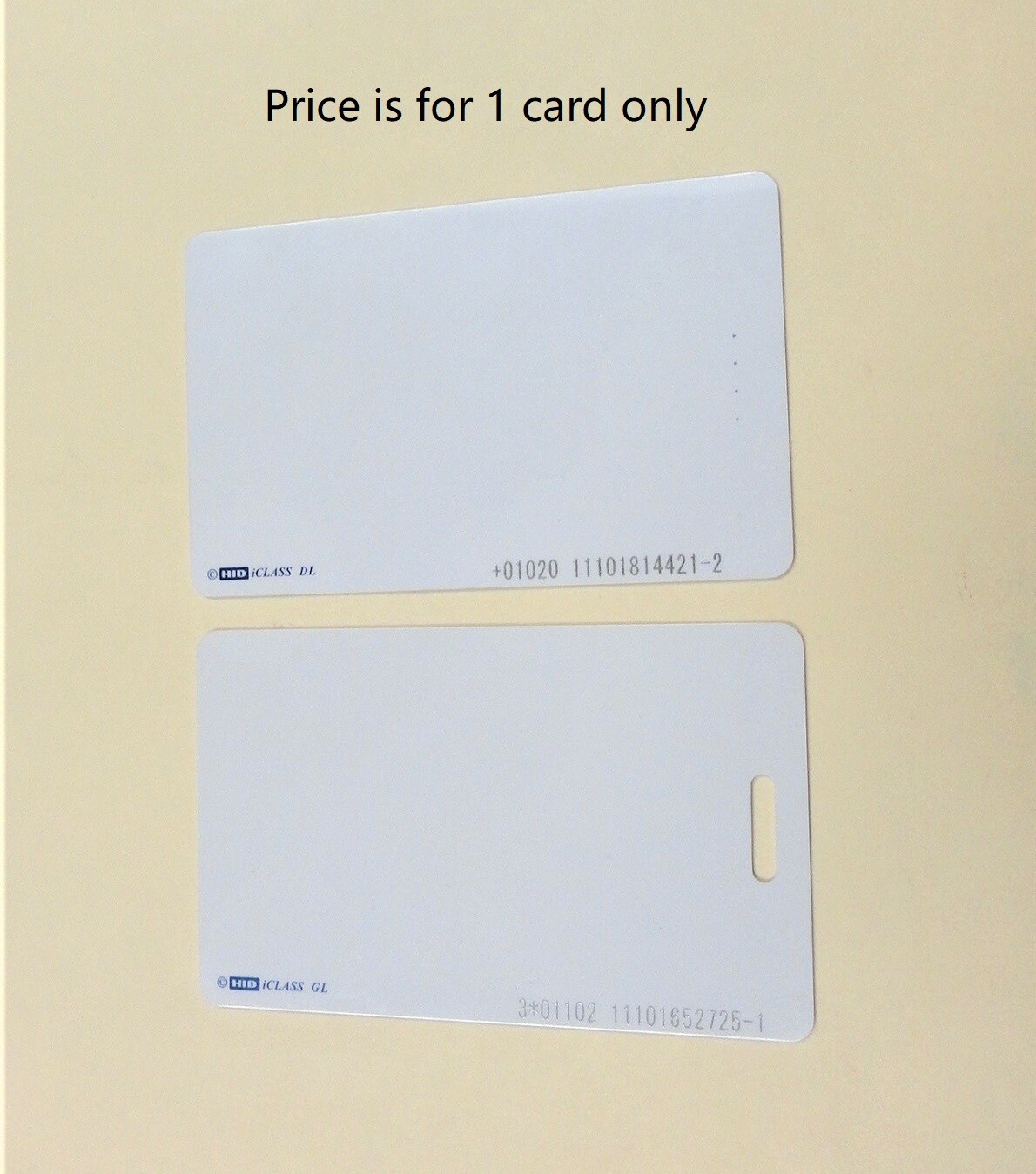 HID iCLASS Smart Card 2000PGGMN Format H10301, 13.56 MHz, New, Free Shipping 26B