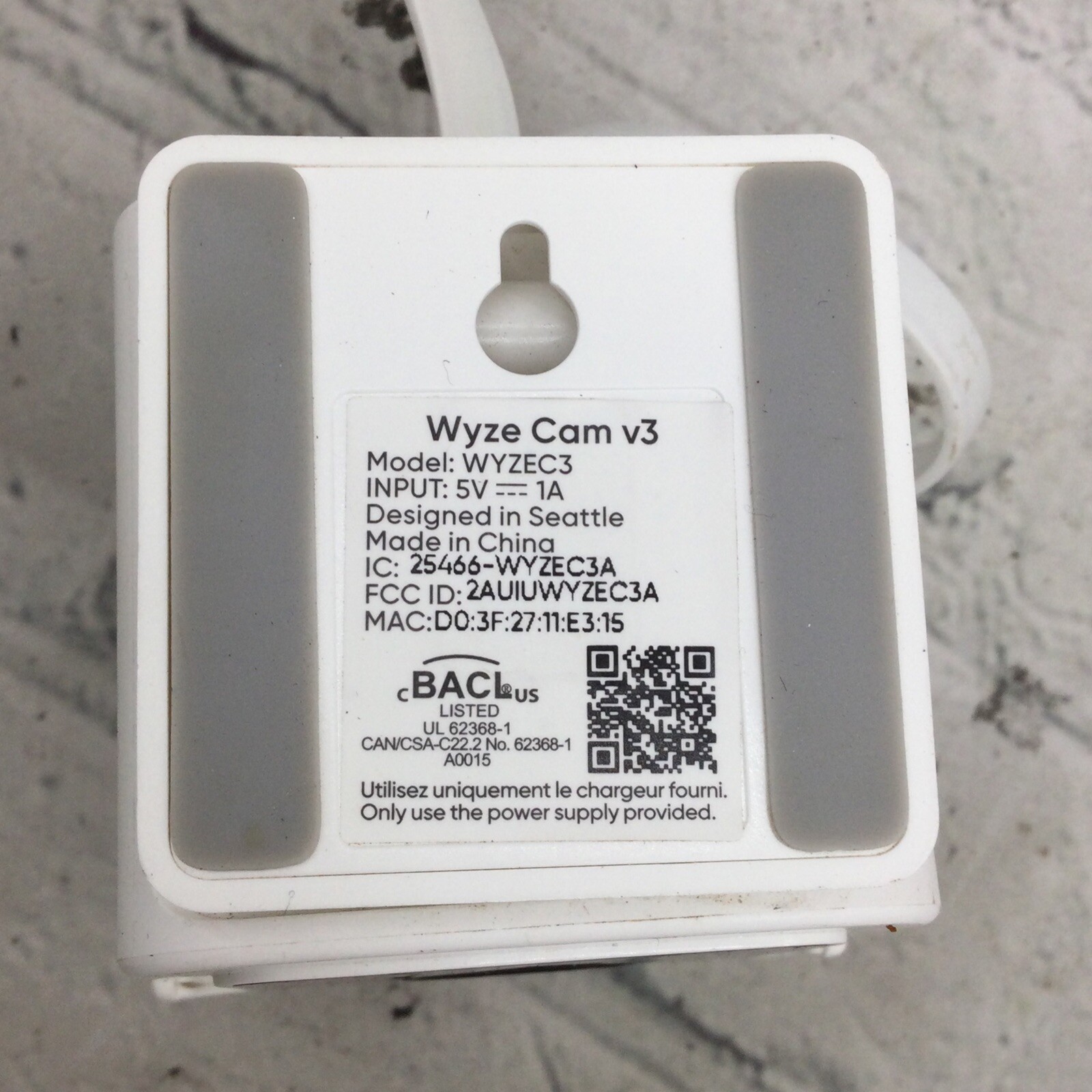 Wyzec3 And Wyzecl Security Camera Powers On