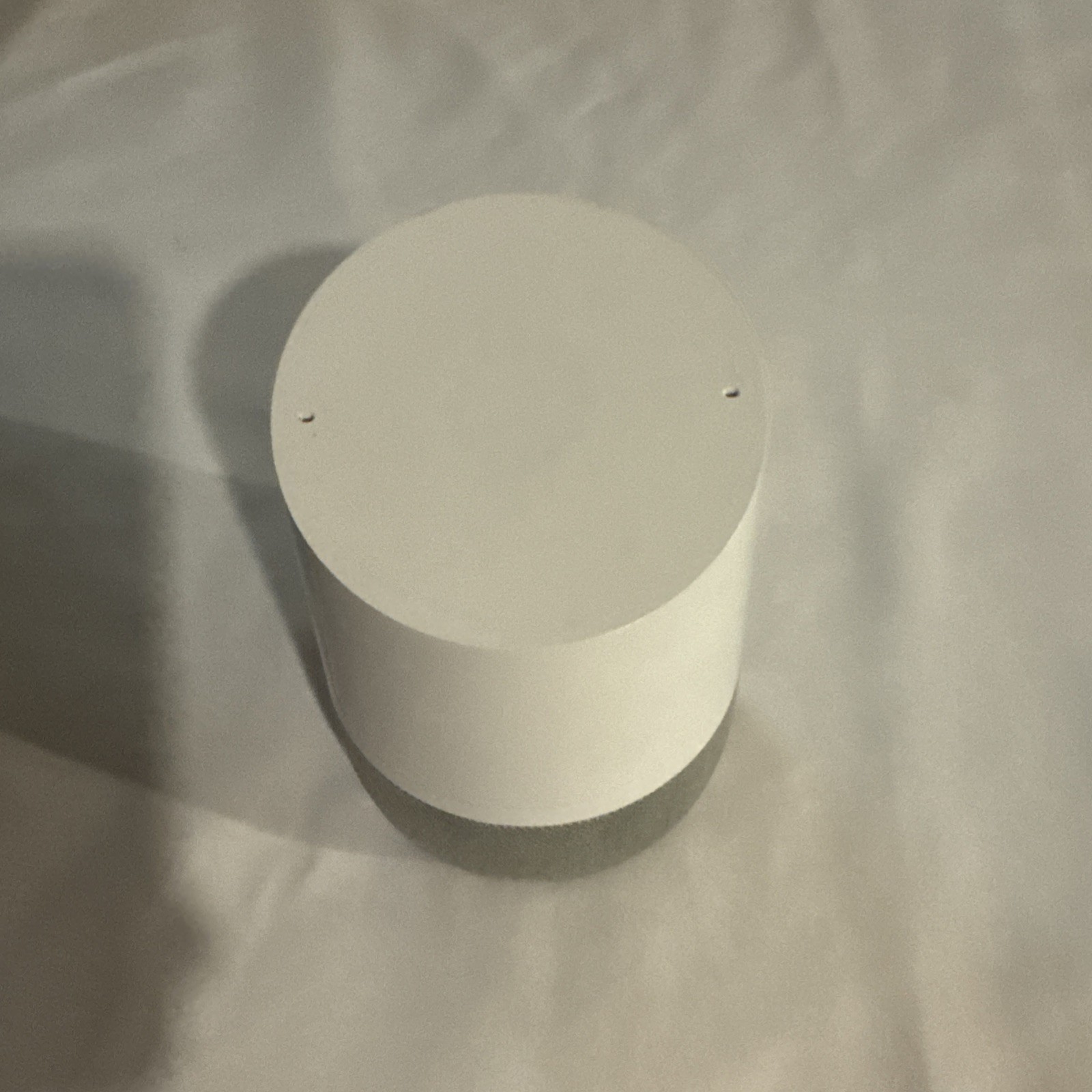 Google Home Smart Assistant White Slate No Cord Tested Working