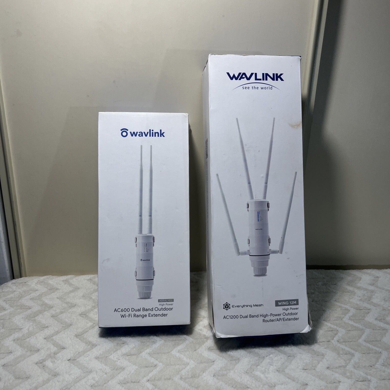 Fosmon WaveLink Wireless Home Security Driveway Alarm – White (51076HOMUS)