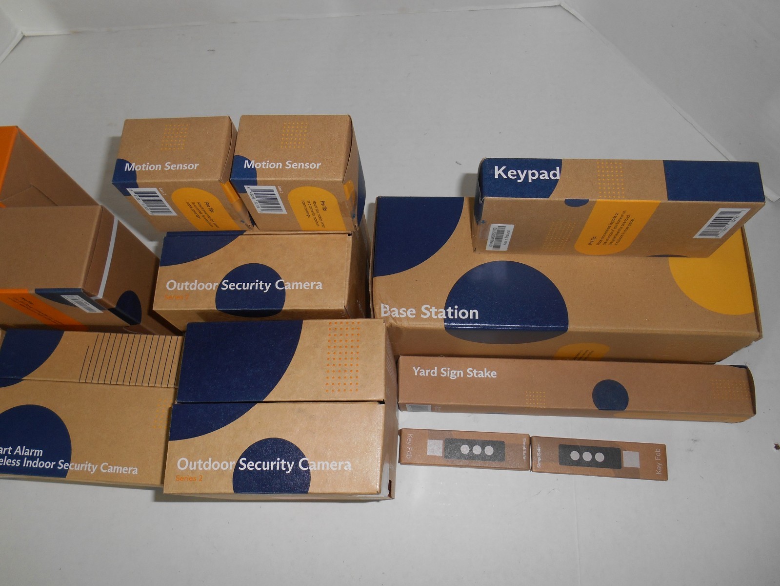 NEW SIMPLISAFE SECURITY SYSTEM -INSIDE/OUTSIDE CAMERAS -SENSORS-BASE STATION