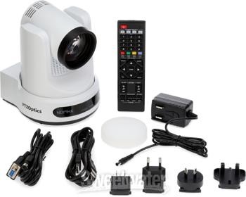 PTZOptics Move 4K 12x Optical Zoom PTZ Camera – White