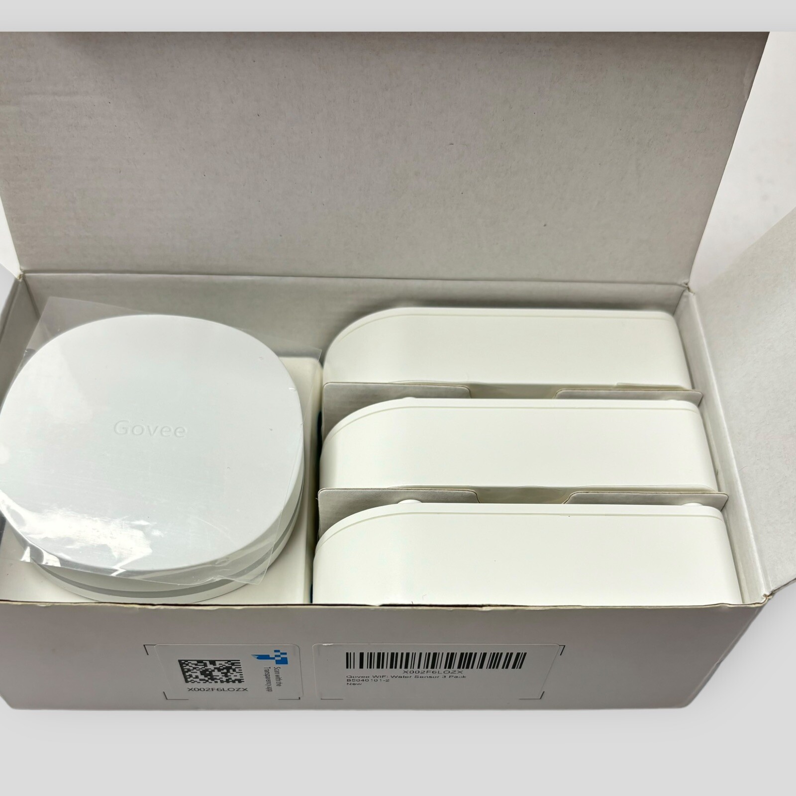 Govee Water Detector 3-pack With RF WiFi Gateway H5054 & H5040 OPEN BOX
