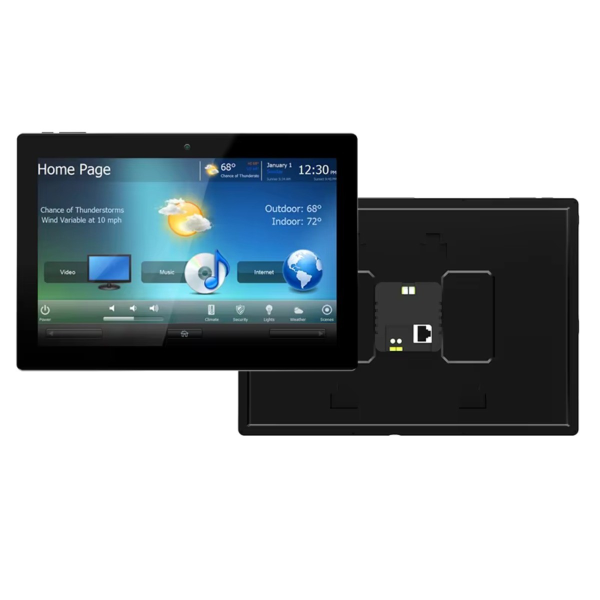 Industrial 10.1inch Android11 Tablet Display RK3568 Touch Screen Wall Mount