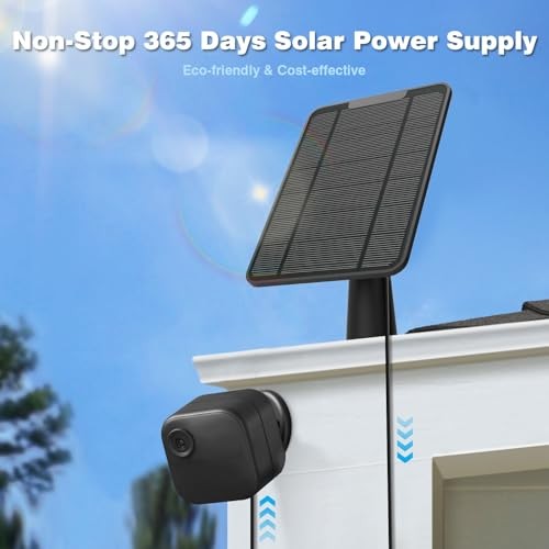 4 Pack 6W Solar Panel for Blink Outdoor 4（4th Gen Camera Solar Panel Charger